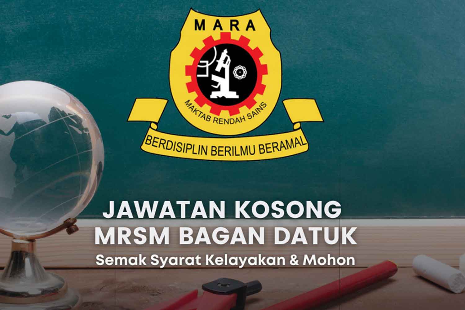 Jawatan kosong guru MRSM