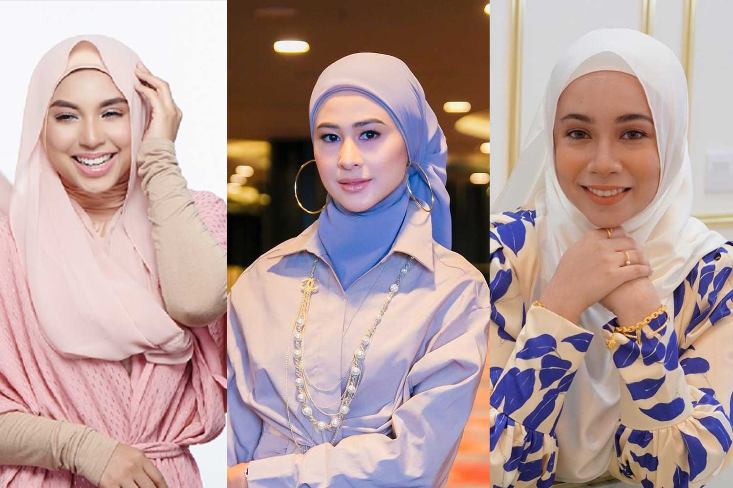 Rupanya 10 selebriti ini dah bergelar 'Hajah', ramai yang tak tahu