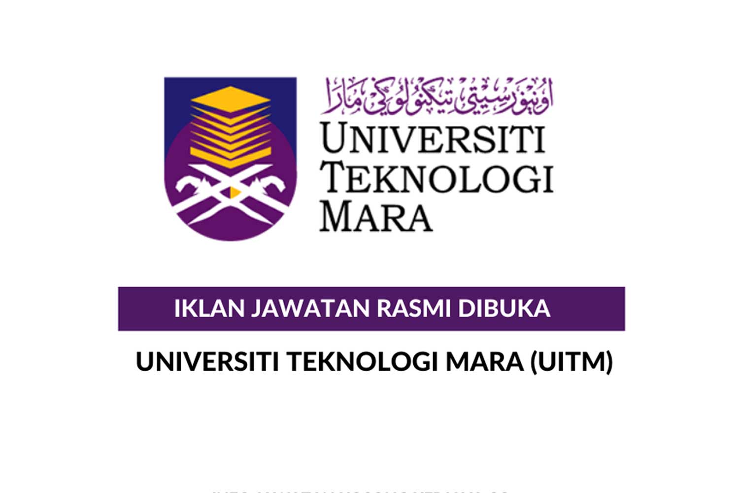 UiTM buka jawatan kosong, gaji sehingga RM6,000