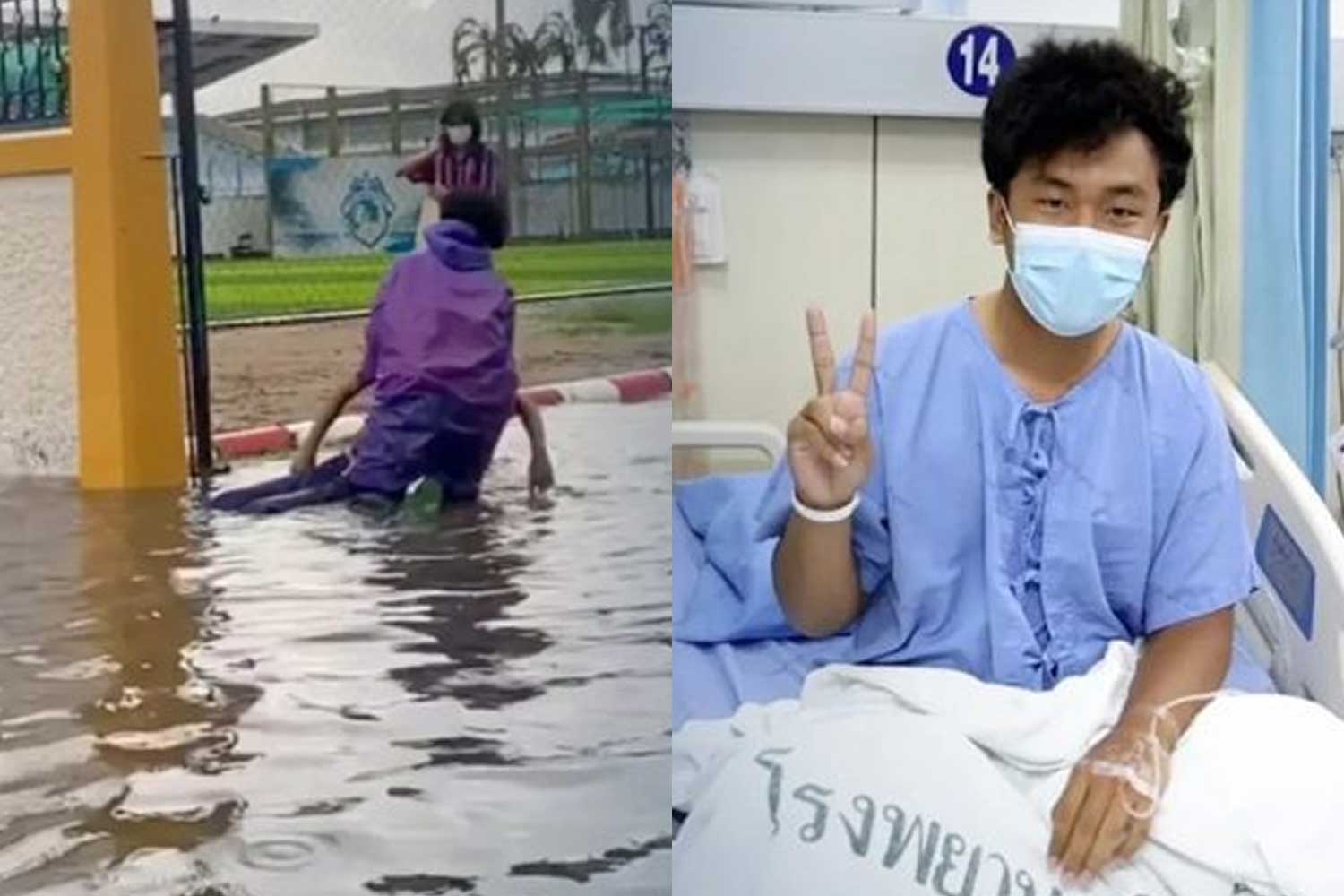 Remaja pertaruh nyawa selamatkan budak dalam banjir, sikit lagi kena renjatan elektrik