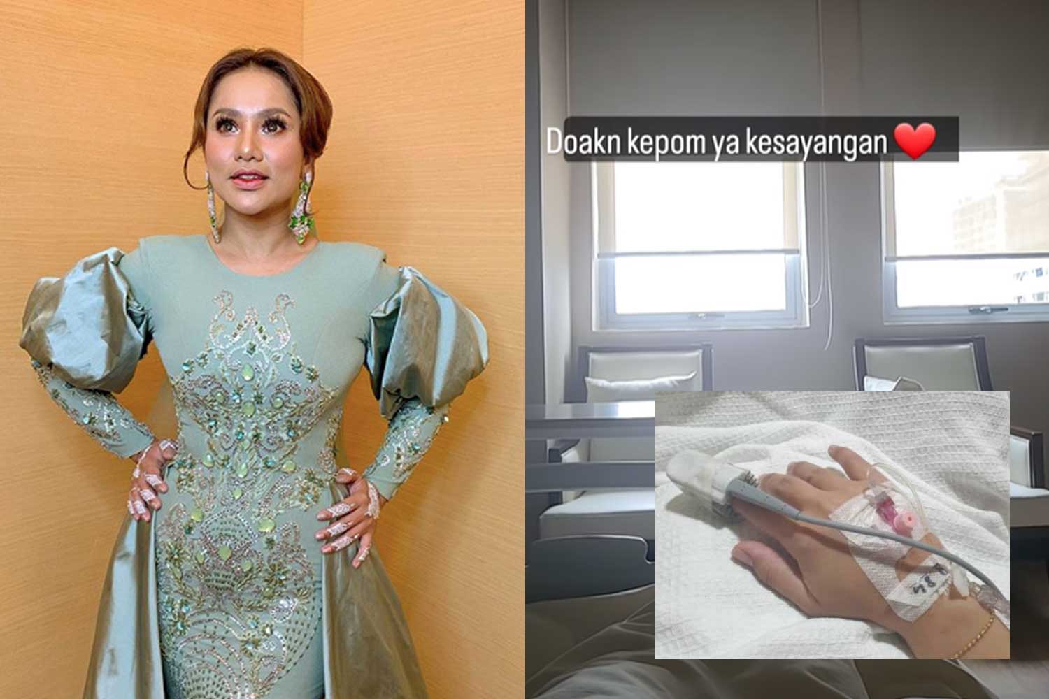 Kak Lina kini menderita sakit di hospital, mohon doa rakyat Malaysia