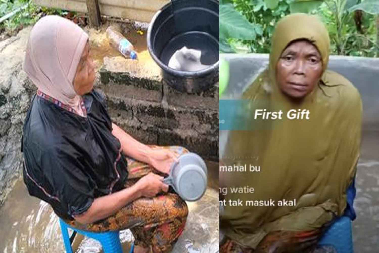 Nenek akui dah ketagih mandi lumpur, "lagi untung dari turun sawah"